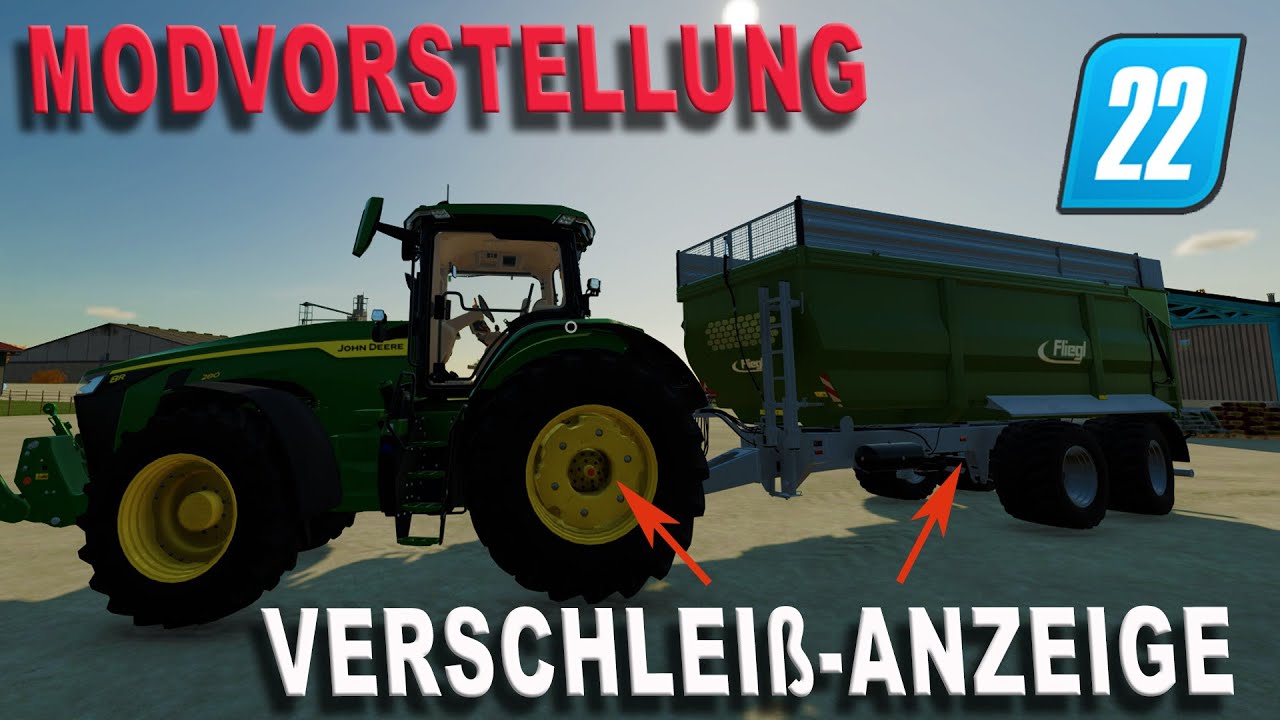 LS22 Modvorstellung - Verschlei&szlig;anzeige f&uuml;r Anh&auml;ngeger&auml;te!