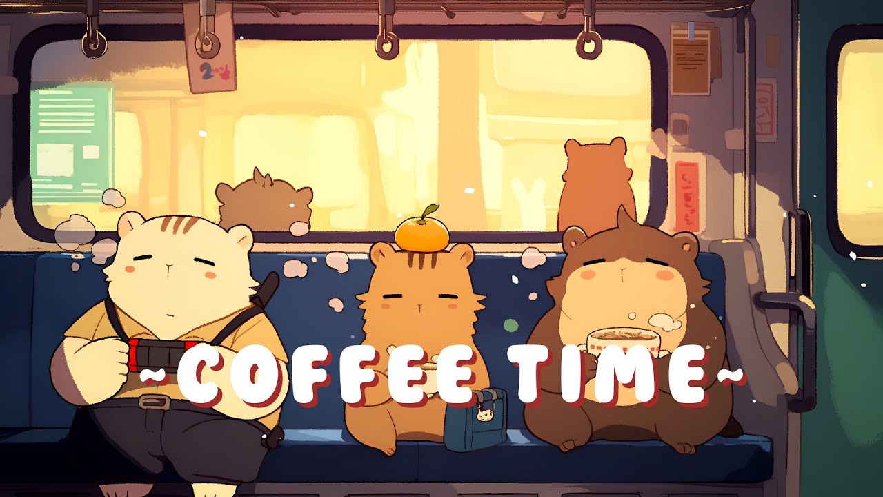 Capybara Chill Radio - Relaxing Music for Work/Study ~ Dreamy Vibes ~ 📚 🎵