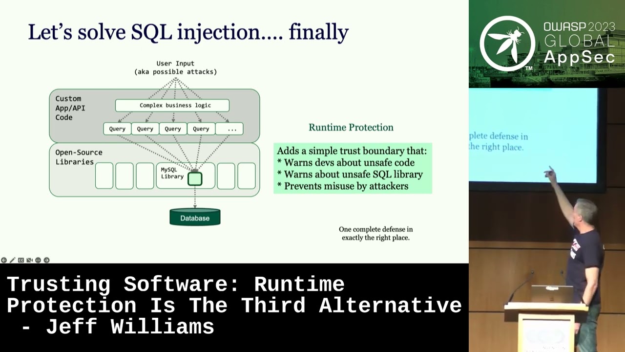 Gobal AppSec Dublin: Trusting Software: Runtime Protection Is The Third Alternative - Jeff Williams