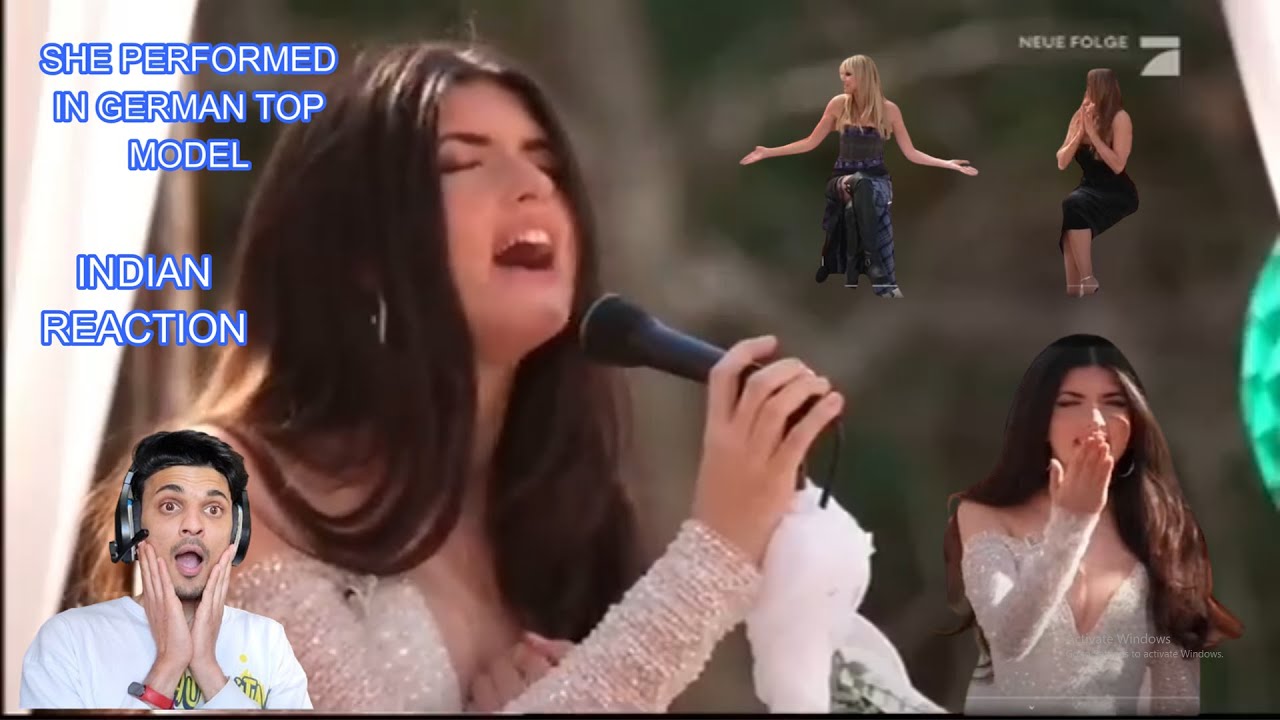 Angelina Jordan - Love on the Brain - GNTM Germanys next Topmodel  INDIAN REACTION (#1005)