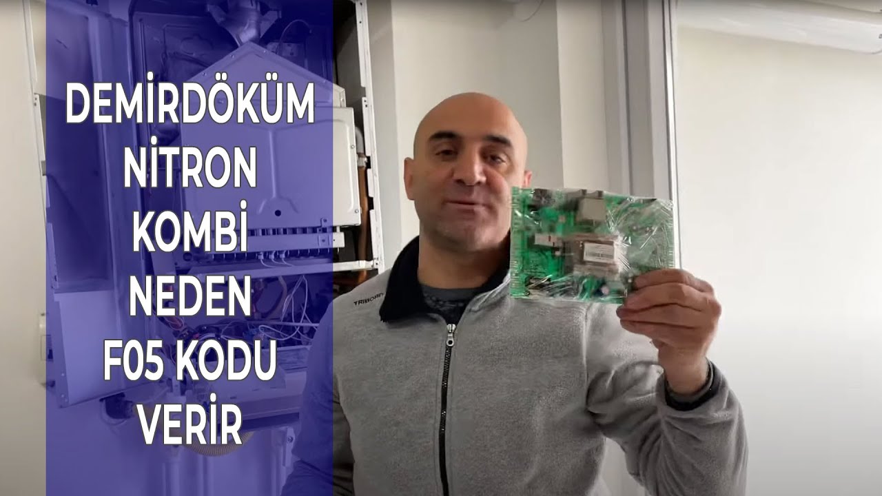Demirdöküm Nitron Kombi Neden F05 Kodu Verir #kombi