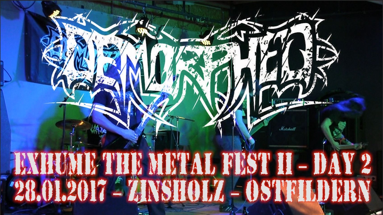 Demorphed - LIVE @ Exhume The Metal 2 - Day 2 - Zinsholz Ostfildern - 28.01.2017 - Dani Zed