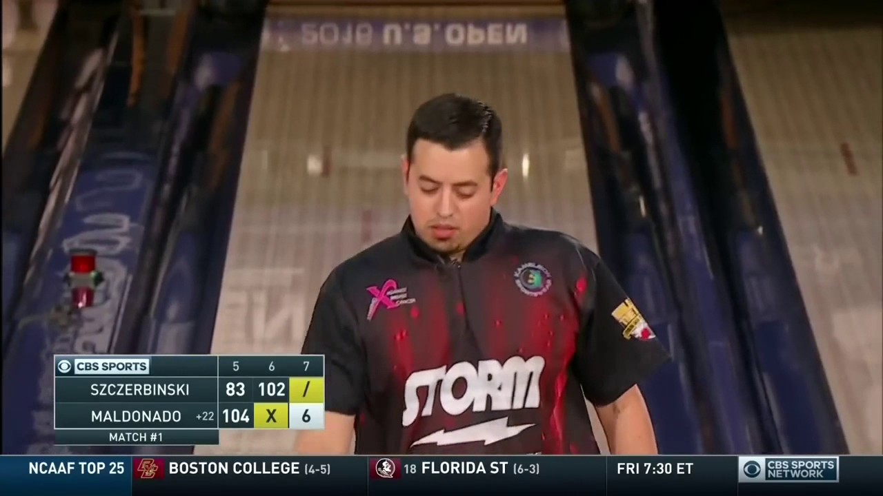 2016 PBA U.S. Open Match #1 - Shawn Maldonado V.S. John Szczerbinski
