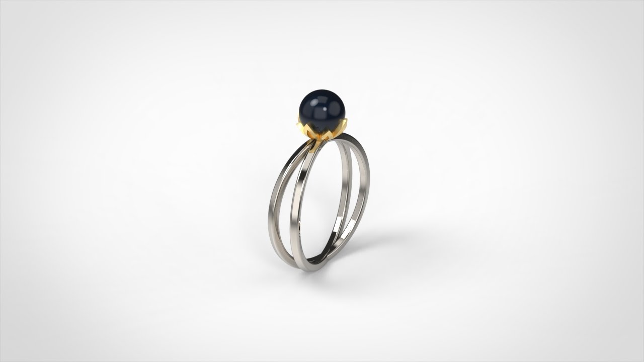 PEARL RING | JEWELRY DESIGN | SOLIDWORKS TUTORIAL