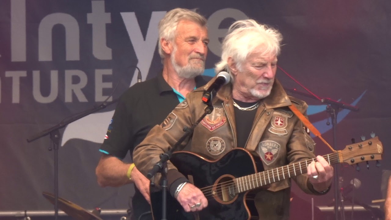 Jean Luc Van Den Heede et Hugues Aufray aux Sables d'Olonne 22/04/2019 - Santiano