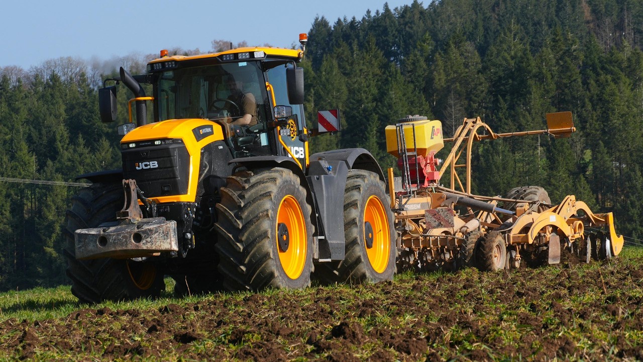 Vorserien Fastrac im Einsatz | JCB Fastrac 6300 // Agrisem Maximulch | @johanneszillgen 2026