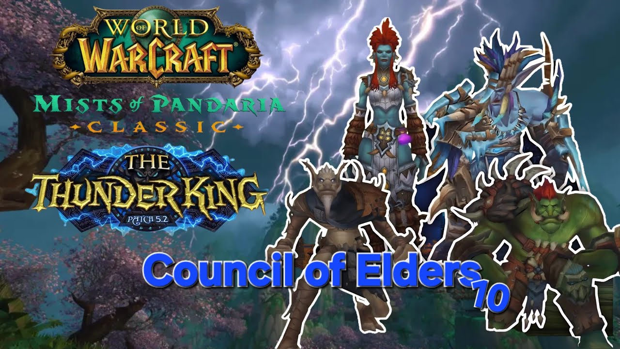 Throne of Thunder | Council of Elders | Discipline Priest PoV |  Mists of Pandaria Classic