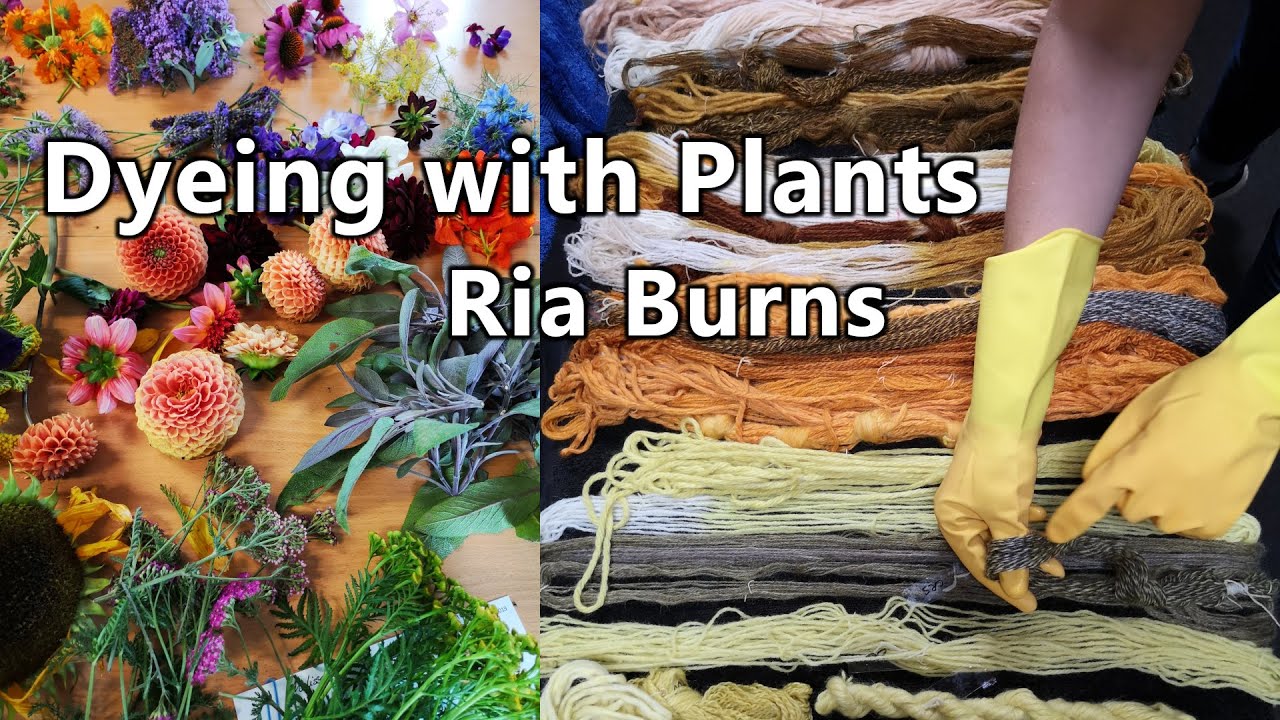 Natural Dyeing with Ria Burns - Ep. 98 - Fruity Knitting Podcast