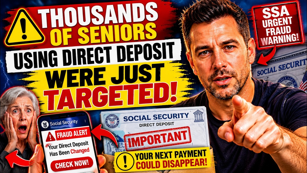 SSA JUST ISSUED A NEW FRAUD WARNING FOR RETIREES USING DIRECT DEPOSIT