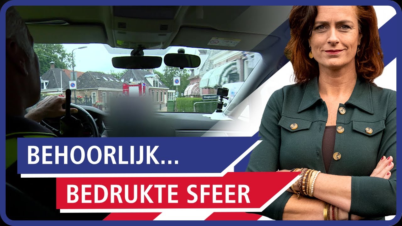 'Een behoorlijk bedrukte sfeer...' - Fan binnenút: op pad met de politie.