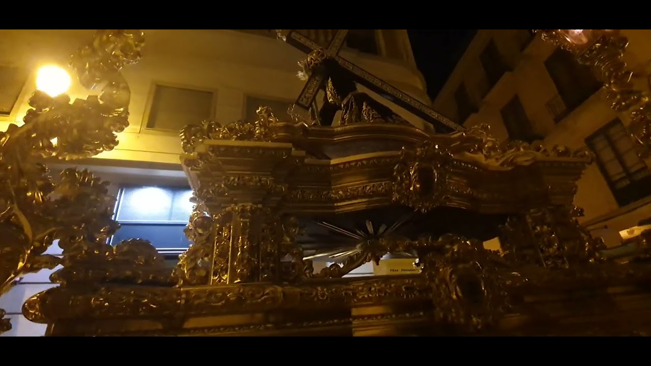 Misericordia por calle Antonio Baena Gómez con Banda de C.T. del Cautivo de Málaga.
