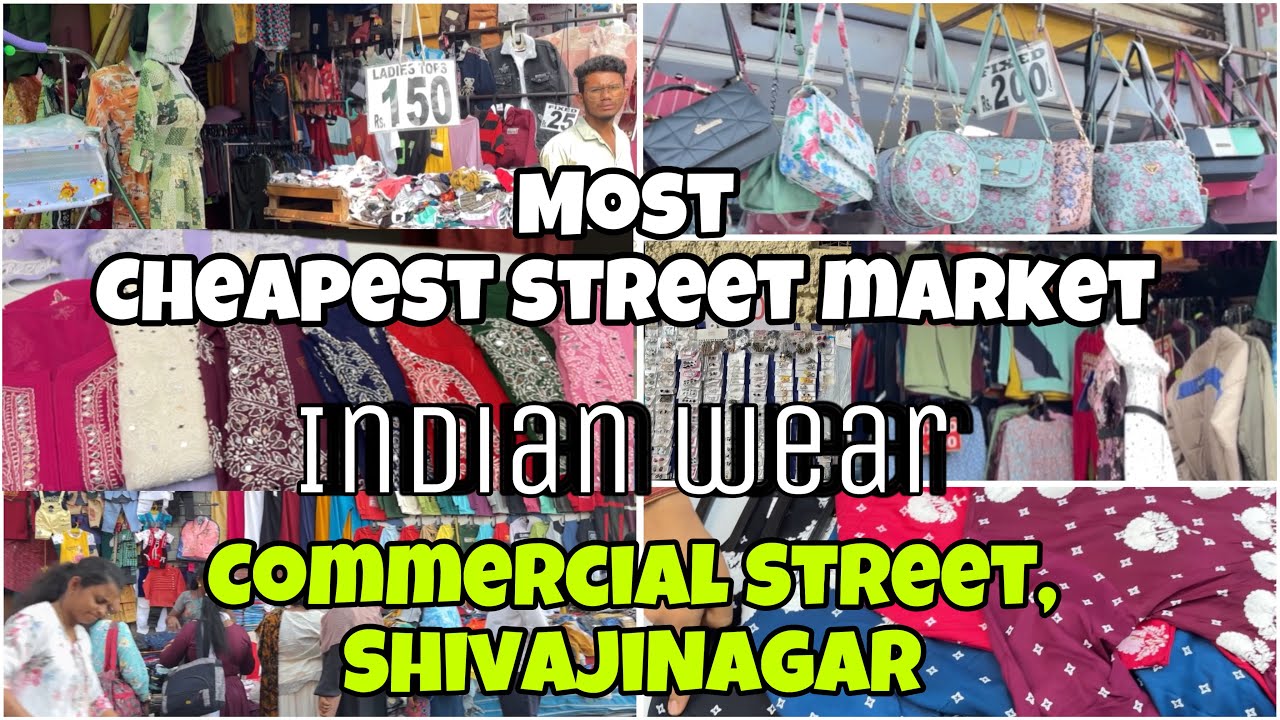 Cheapest Street Market😳 🛍️ | Shivaji Nagar market| 2024