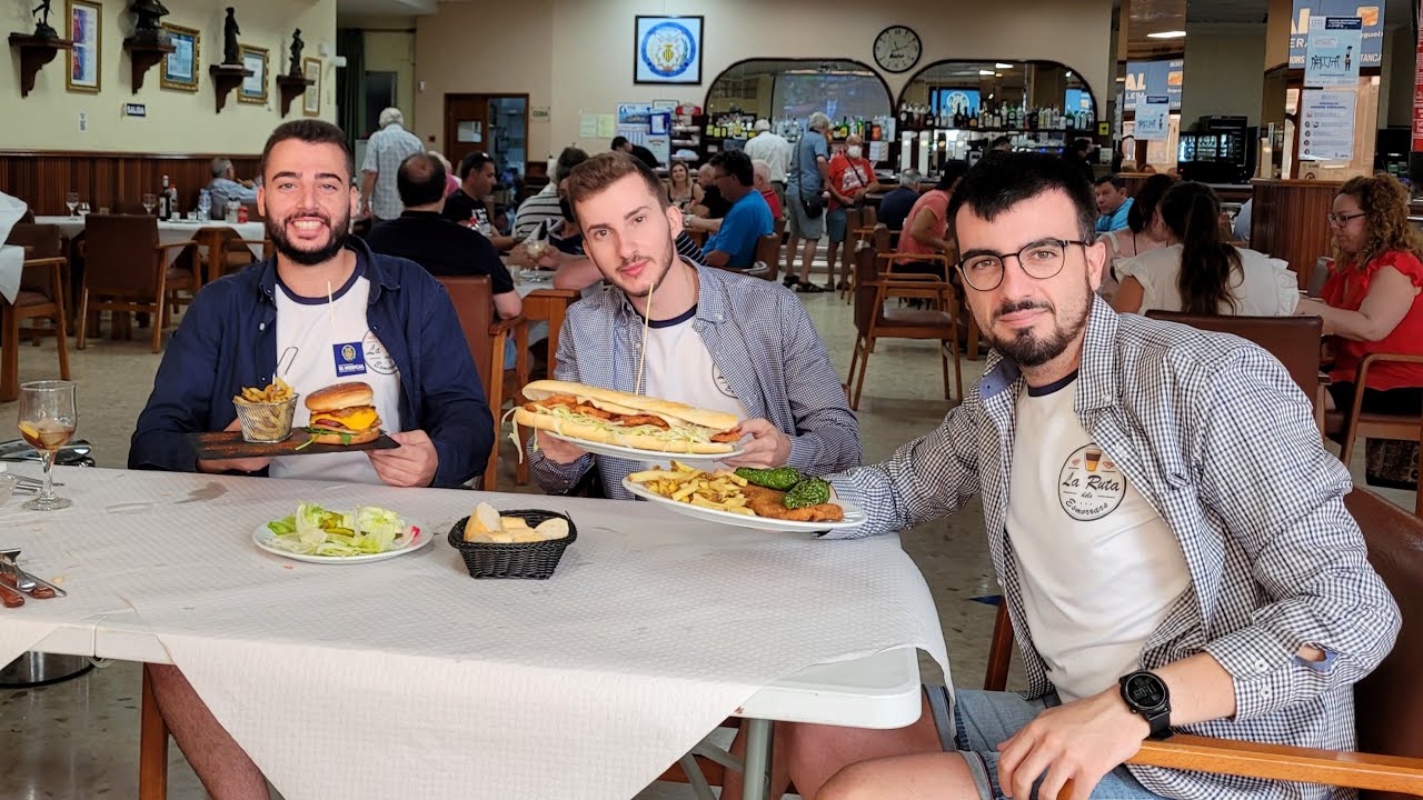 Primer menú de La Ruta a Cullera - Bar Rte. El musical