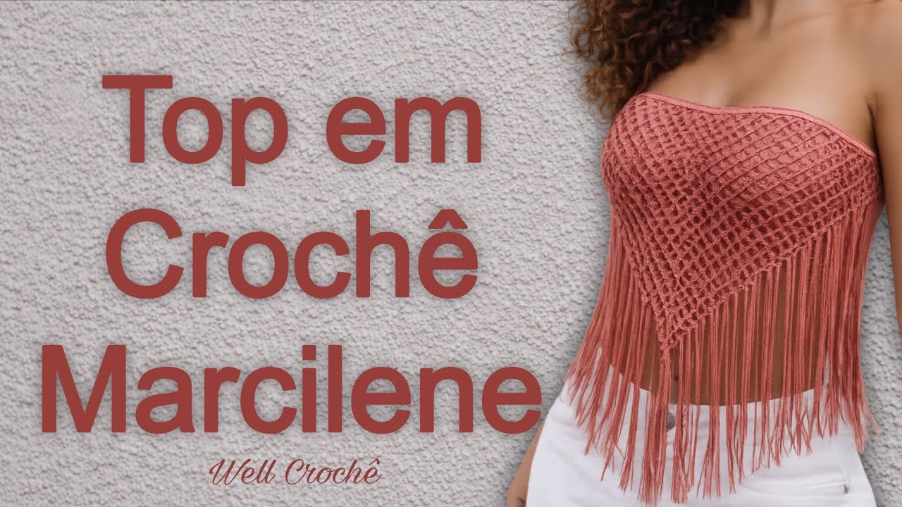 Top em Crochê Marcilene