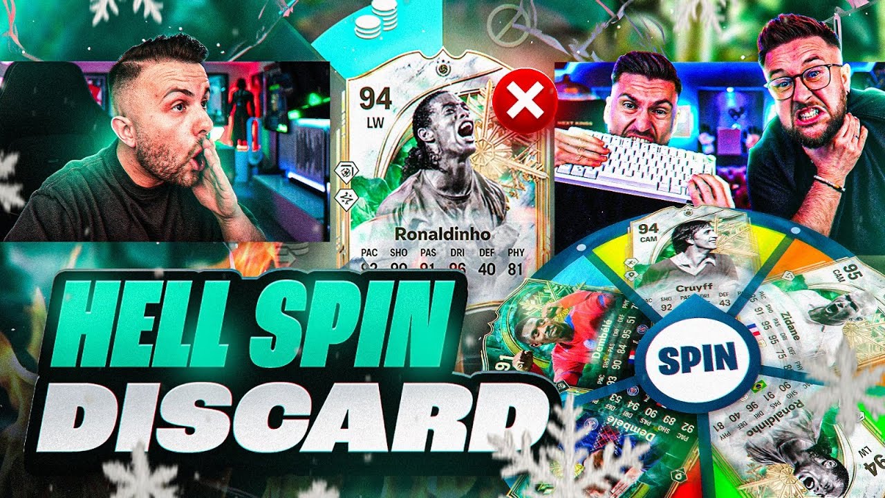R.I.P. 💀 MILLIONEN SCHADEN an Weihnachten 🤬 HELL SPIN DISCARD Battle Winter Wildcards 🔥