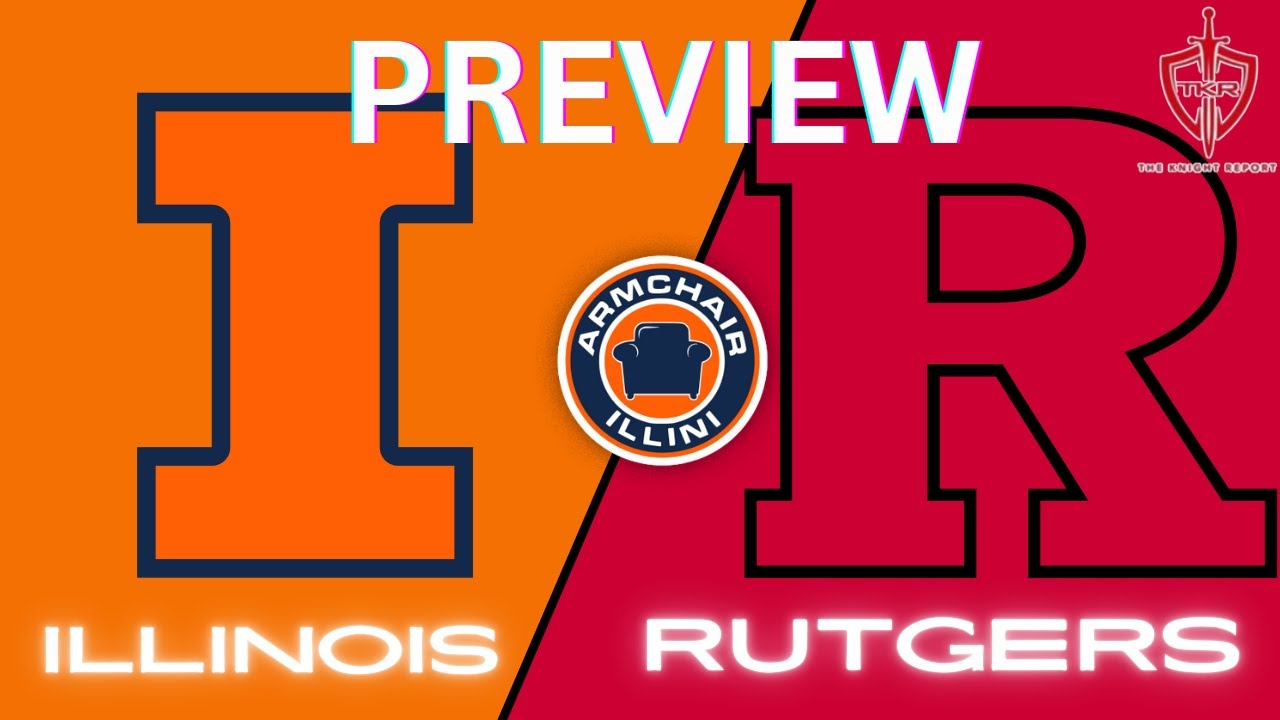 Illinois vs Rutgers Basketball | Can the Illini hold off the desperate Scarlet Knights? [PREVIEW]