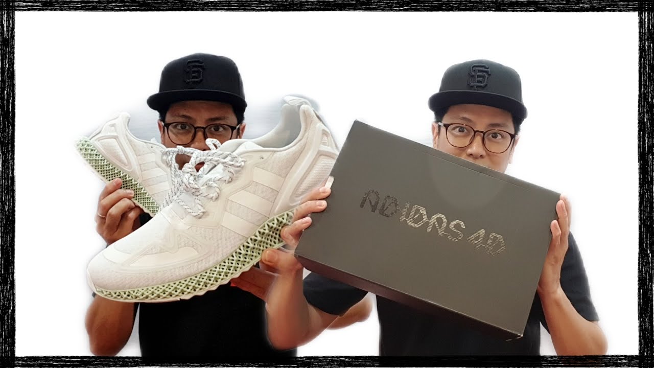 Super Clean Colorway of the ADIDAS ZX 2K 4D: unboxing and review