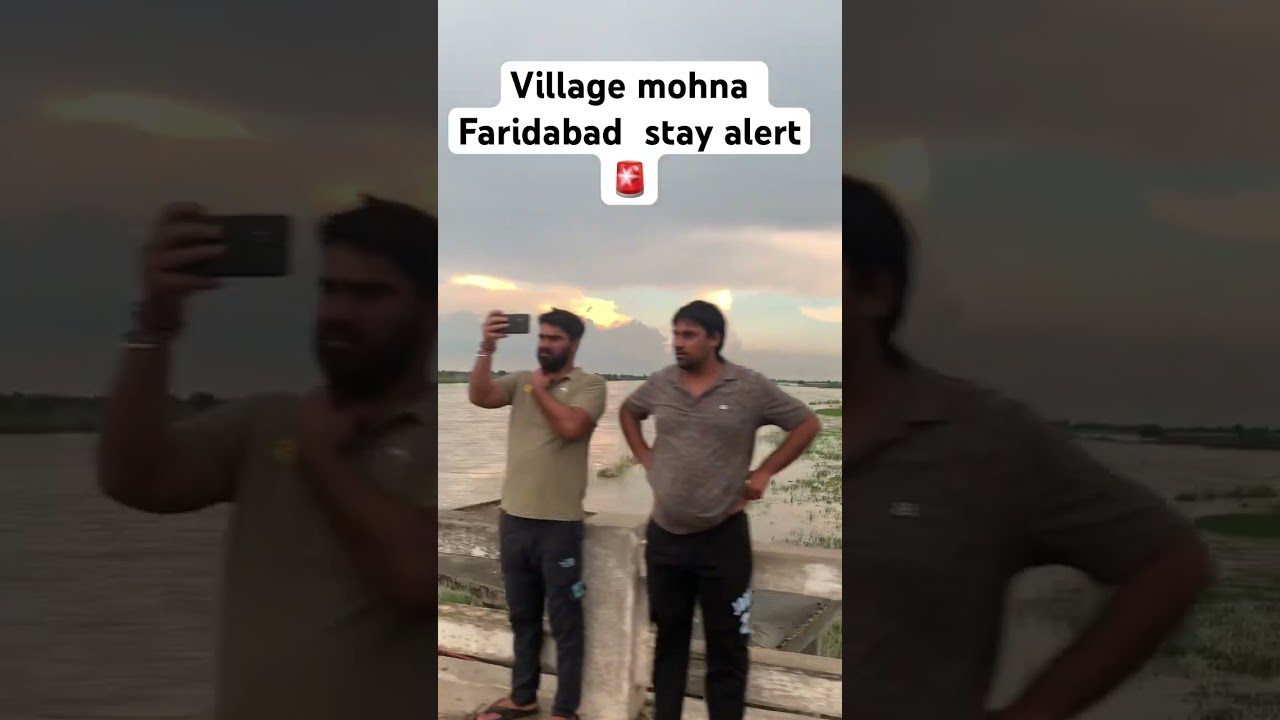 Flood alert village mohna and author villager 🚨🚨🚨🚨🚨🚨#flood #alert