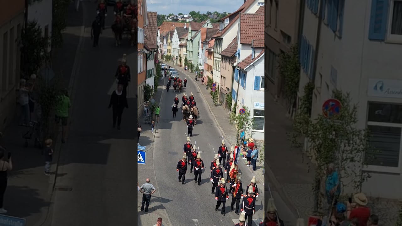 Bürgerwache Rottenburg Fronleichnam 2023