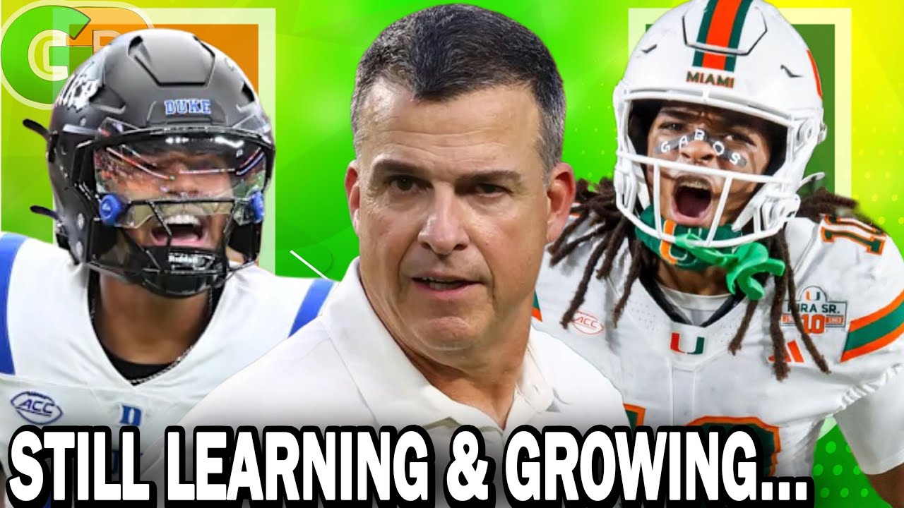 Mario Cristobal talks Darian Mensah + The Playoff Run + Malachi Toney Grinding + More CANES TALK