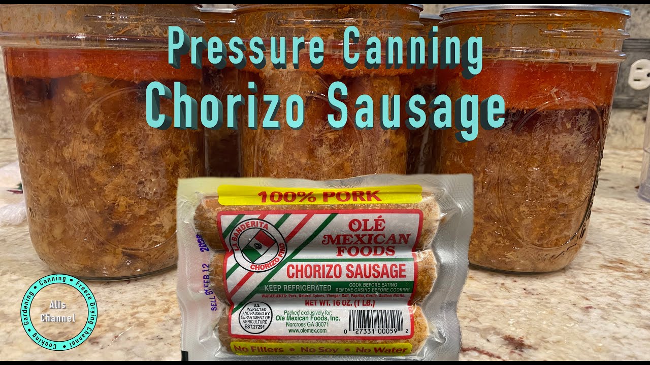 Canning Chorizo