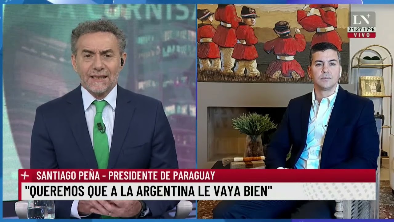 Santiago Peña, Presidente de Paraguay: 
