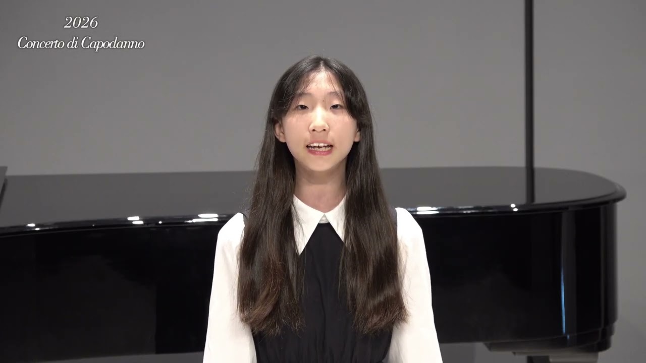 2026 이탈리아음악협회 신년음악회 02.소프라노 김민지 - 나무야(윤학준), Lascia ch'io pianga(Händel)