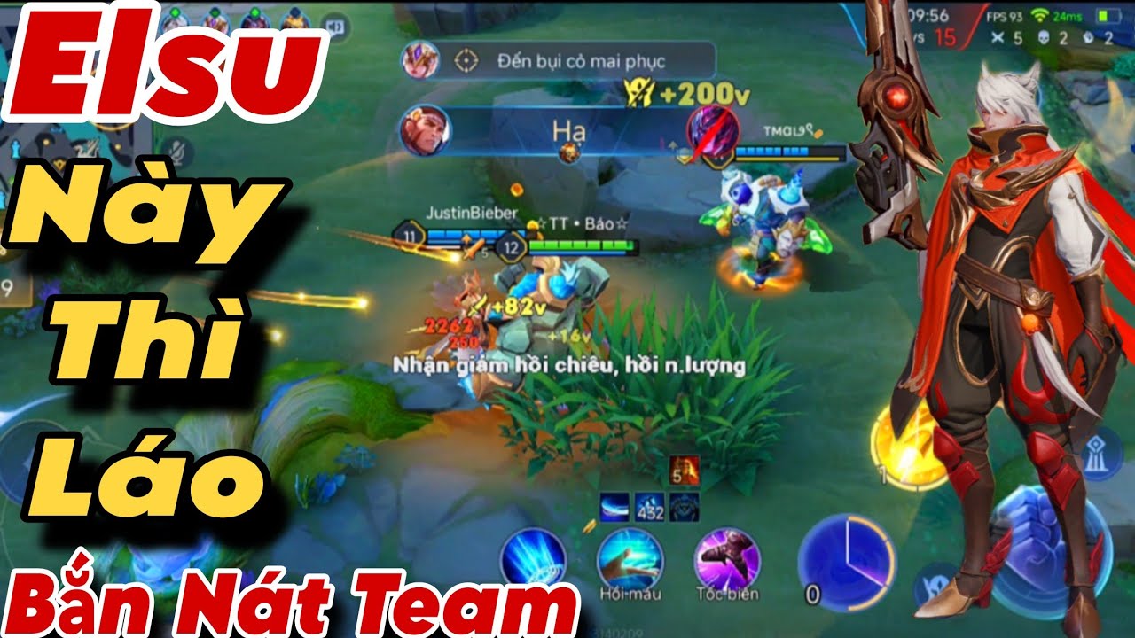 Elsu Quẩy Nát Team Bạn Vì Gặp Maria Dám Xem Thường Và Cái Kết Khỏi Chơi Game 1 Viên Bay Màu