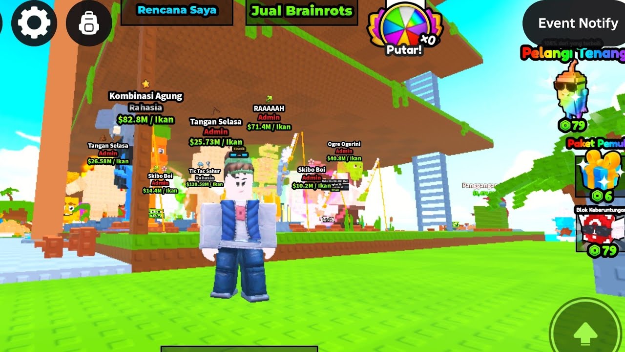 RobloxchanelFrenzy maen fish it brainrot 