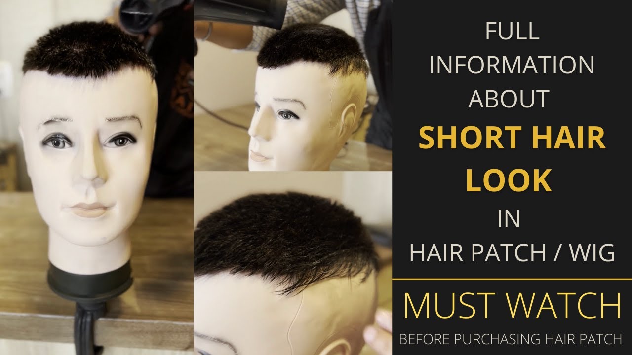 Short Hair patch | Full Information about short Hair in wig/Patch | Hair Wig House