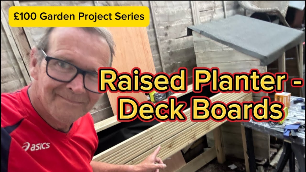 Raised Planter DIY Simple Build 
