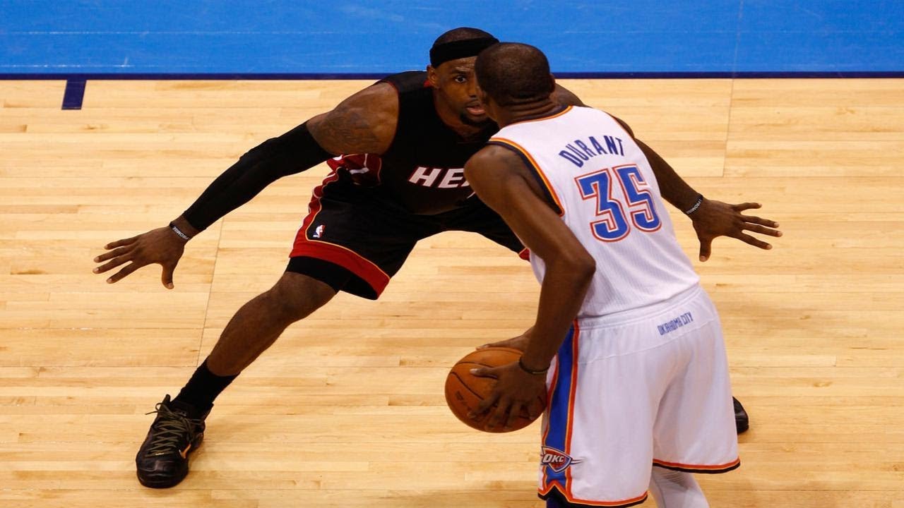 Lebron James' Defense vs Kevin Durant in the 2012 NBA Finals