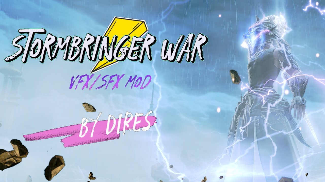 FFXIV Stormbringer WAR VFX Mod Showcase