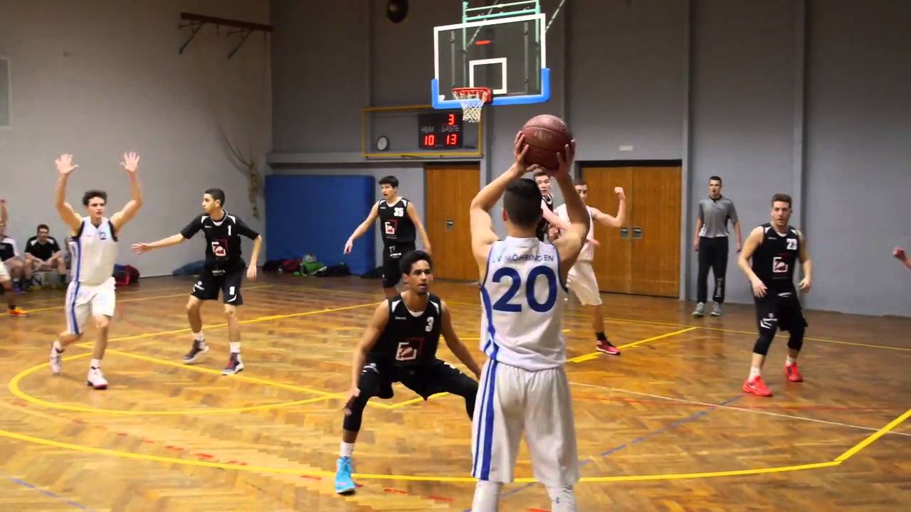 Simion Habtemichael Basketball - Möhringen vs Fellbach 01/17/2016