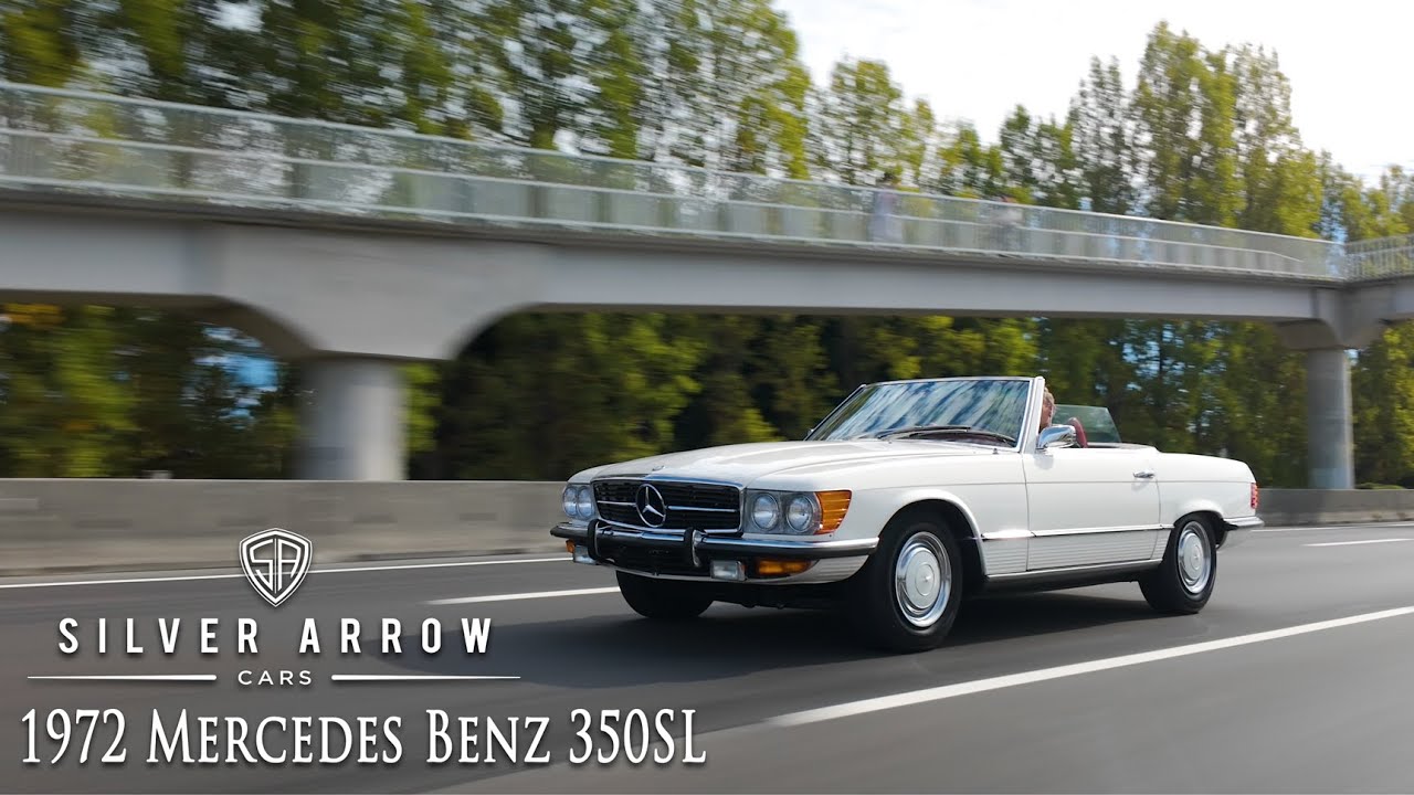 Mercedes-Benz 350SL Drive 1972 года ~ Silver Arrow Cars Ltd