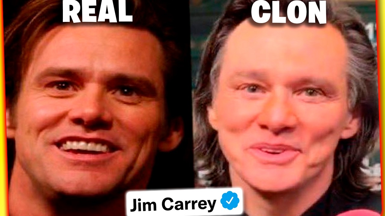 NO ES ÉL: El escalofriante CLON que reemplazó a Jim Carrey 😱❌