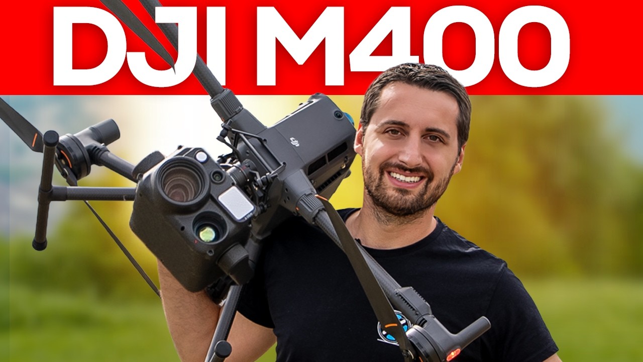Le drone capable d'éviter les obstacles avec un laser: test du M400 de DJI