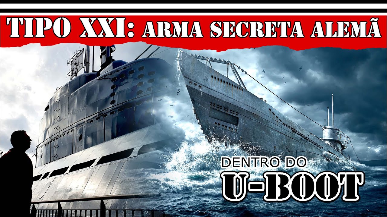 ARMA SECRETA ALEMÃ: DENTRO DO SUBMARINO ALEMÃO DA SEGUNDA GUERRA TIPO XXI - Viagem na Historia