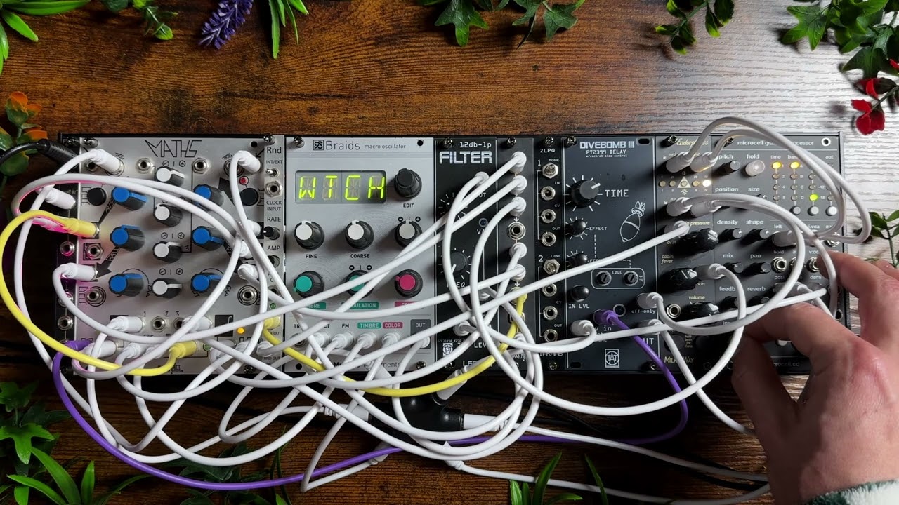 Tear Apart Tapes Lep 12db LP Filter & Divembomb III Delay Exploration - Modular Jam