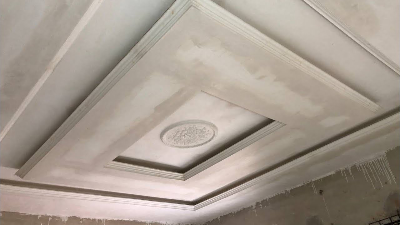 POP Ceiling Installation Price Update Per Square Meter With Or Without Materials In Edo State.