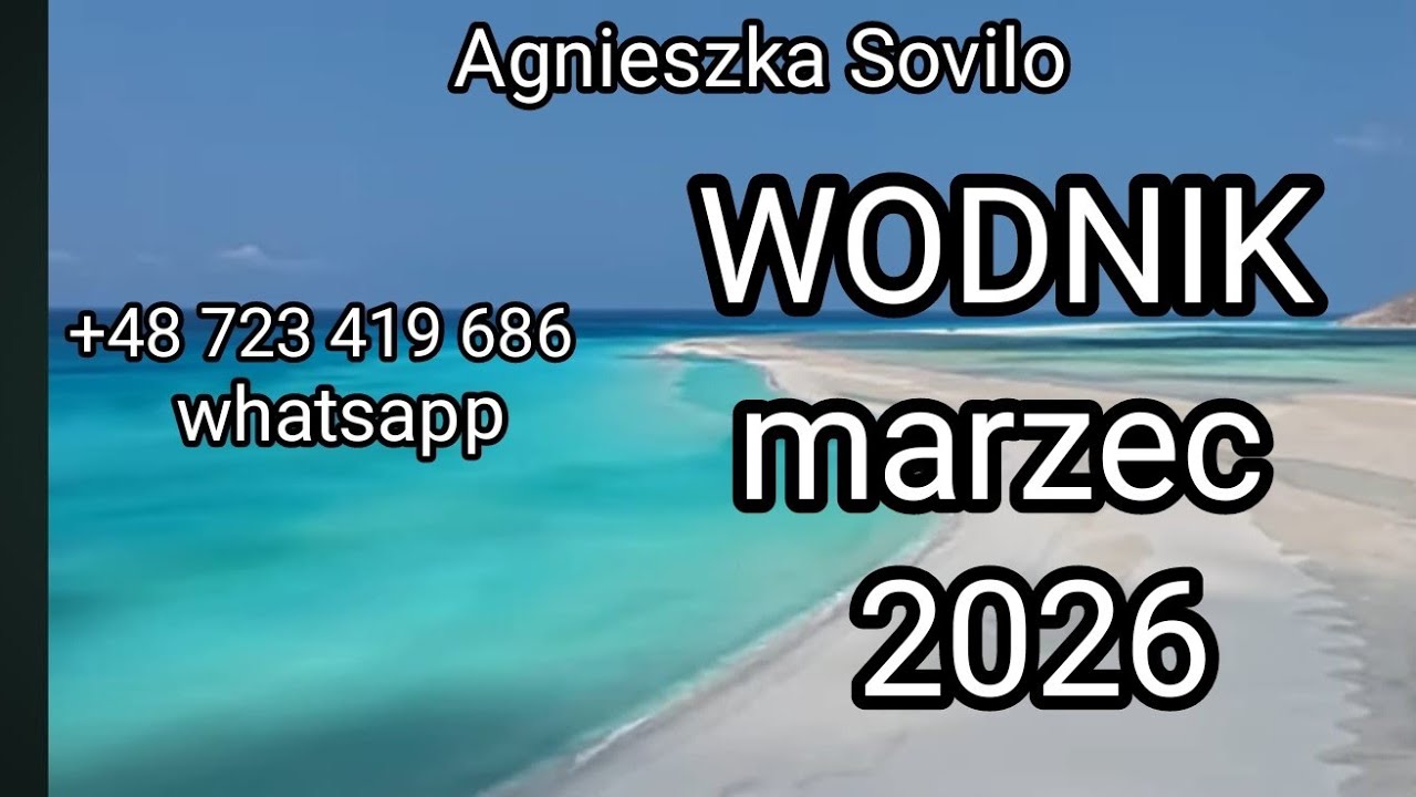 Wodnik luty marzec 2026