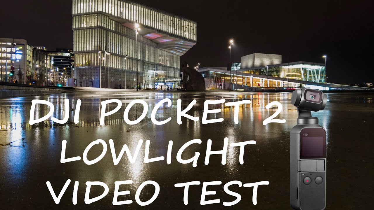 Dji Pocket 2 cinematic low light video test