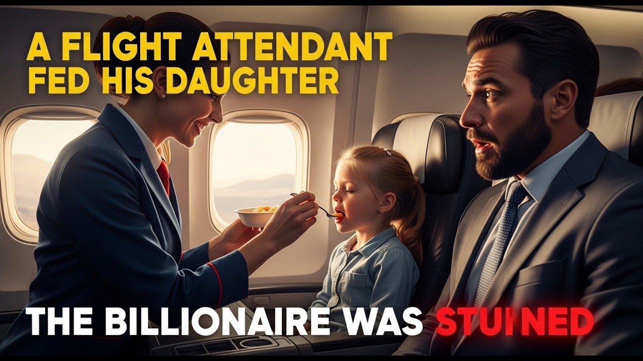 He Was a Billionaire Single Dad — But Seeing a Flight Attendant Feed His Daughter Revealed Something