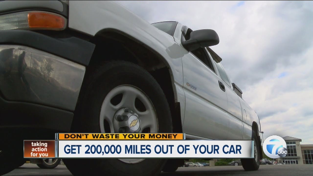 Get 200,000 miles out of your car