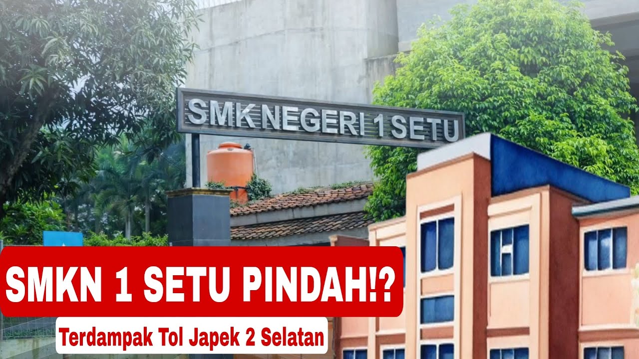 Akhirnya Jelas! Ini Lokasi & Progres Pembangunan SMKN 1 Setu | View Drone 2026