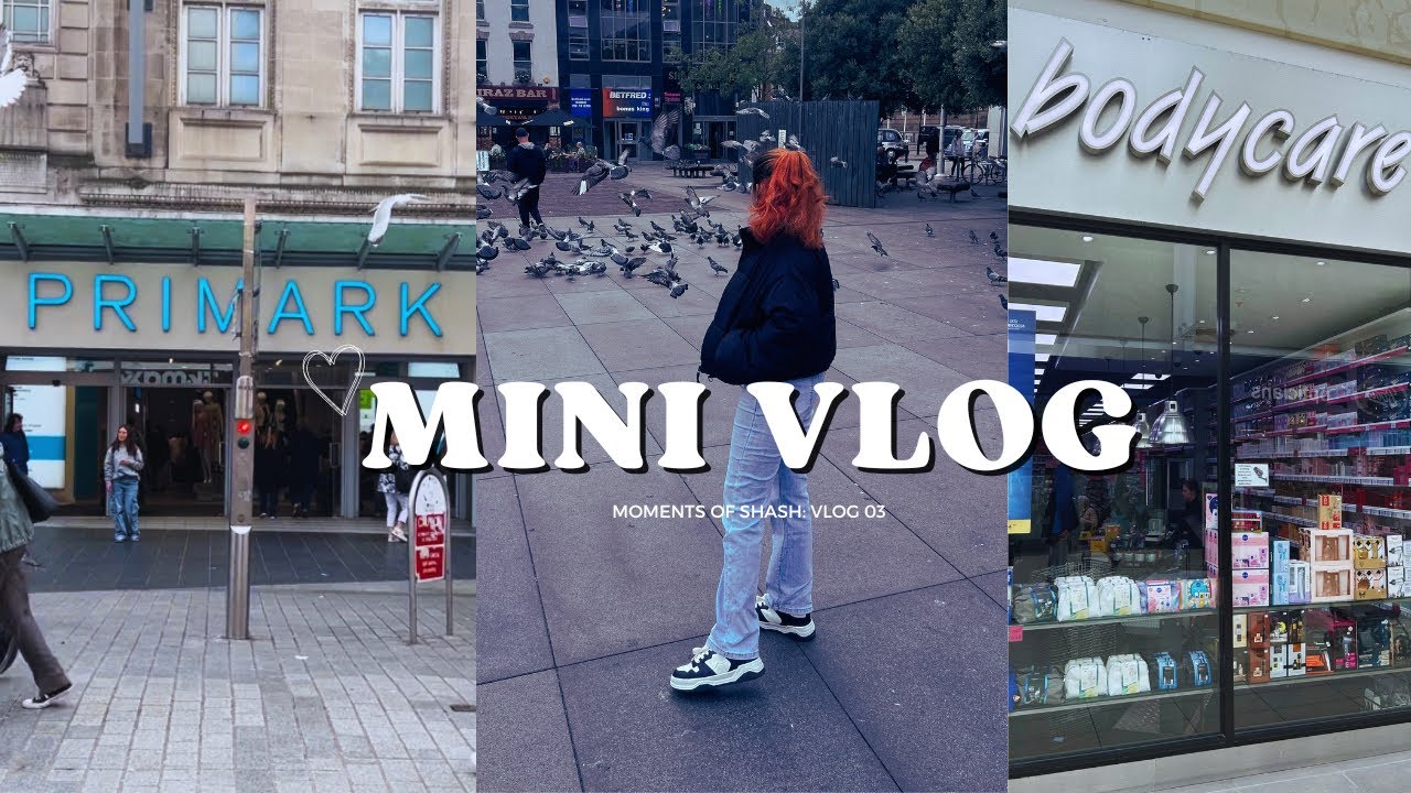 Mini vlog🤍🎀 | A day in my life✨ | shopping🛍️ at primark , bodycare💄| Liverpool🌆
