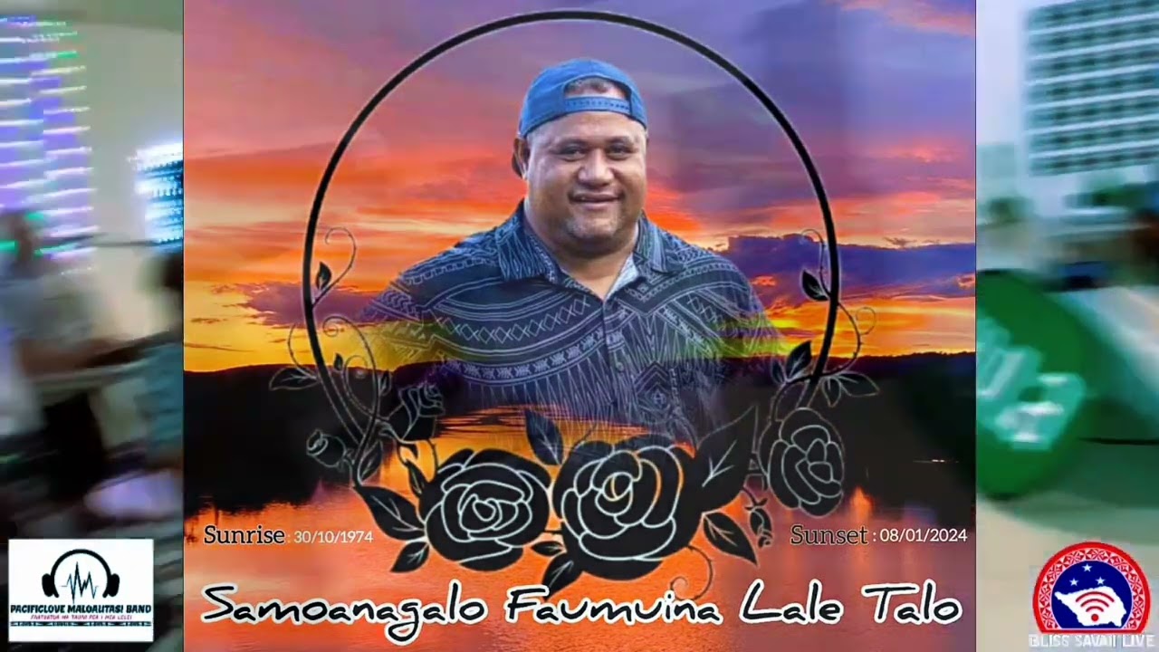 Pacific Love Band Talo (LE ALOFA MONI LIVE COVER) R.I.P Lale Von Talo