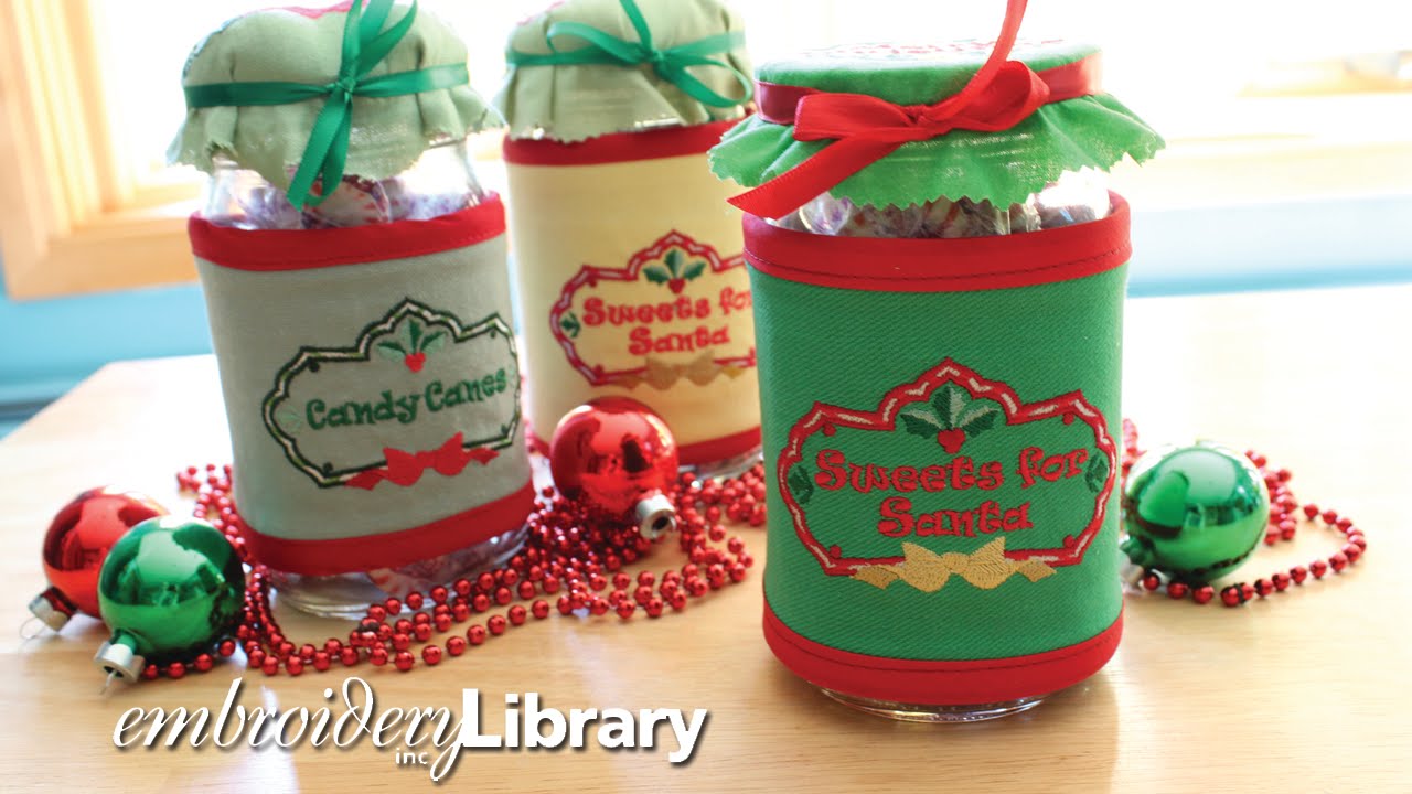 Sweet Canning Jar Tops and Wraps