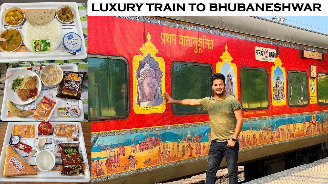 Bhubaneswar Rajdhani first Ac Journey and food review❤️‍🔥❤️‍🔥via Tatanagar