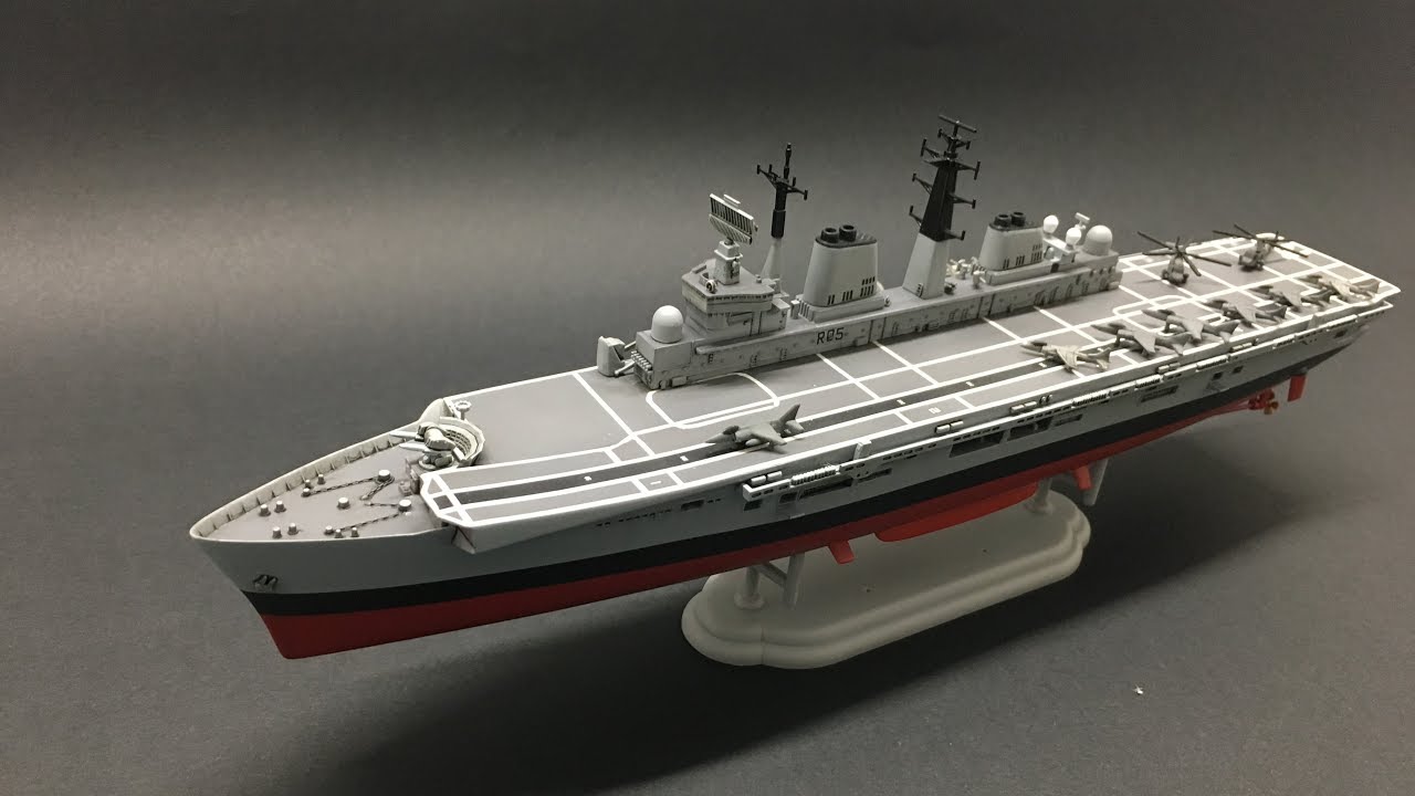 FULL VIDEO BUILD Revell 1/700 HMS Invincible Full Build